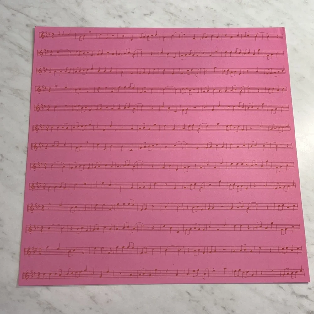 Love Elsie Music 12x12 Scrapbook Paper 12 Sheets